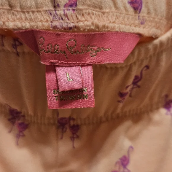 Lilly Pulitzer Flamingo Print Women's Shorts - Picture 8 of 10